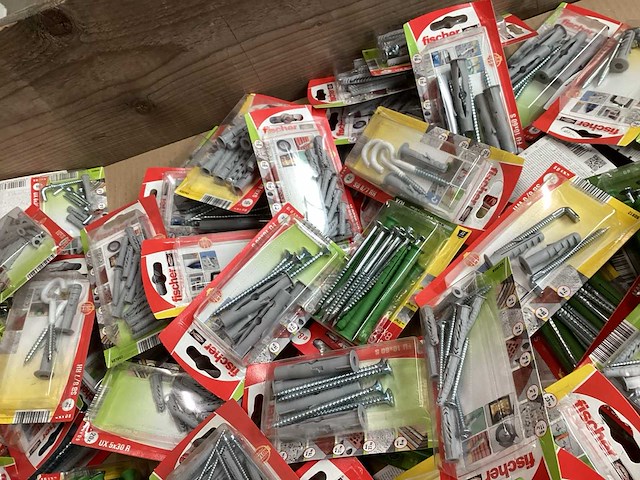Fischer mix kavel diverse bevestigingsmaterialen (147x) - afbeelding 5 van  8