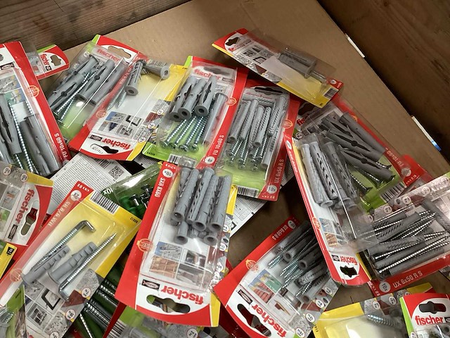 Fischer mix kavel diverse bevestigingsmaterialen (147x) - afbeelding 6 van  8
