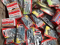 Fischer mix kavel diverse bevestigingsmaterialen (152x) - afbeelding 1 van  3