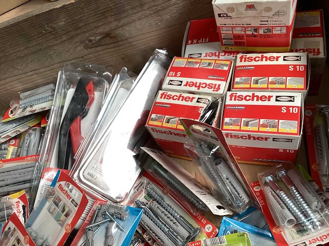 Fischer mix kavel diverse bevestigingsmaterialen (152x) - afbeelding 2 van  3
