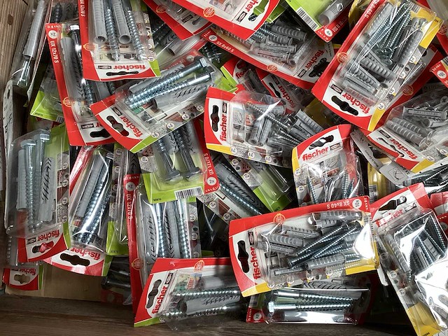 Fischer mix kavel diverse bevestigingsmaterialen (161x) - afbeelding 2 van  4