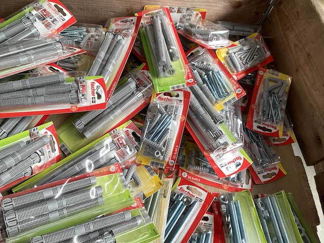 Fischer mix kavel diverse bevestigingsmaterialen (161x) - afbeelding 3 van  4