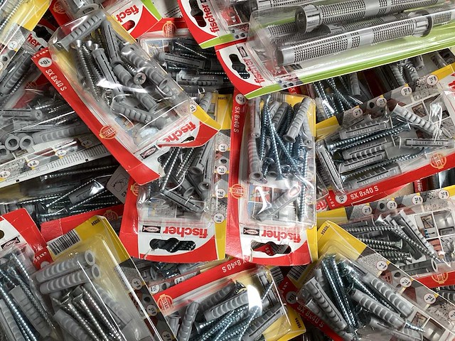 Fischer mix kavel diverse bevestigingsmaterialen (161x) - afbeelding 4 van  4