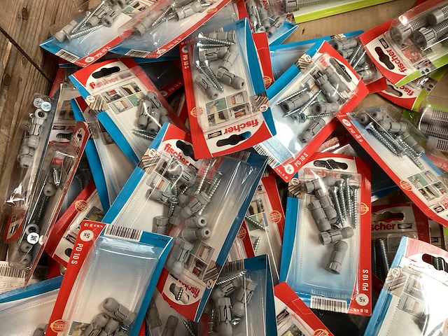 Fischer mix kavel diverse bevestigingsmaterialen (172x) - afbeelding 3 van  7