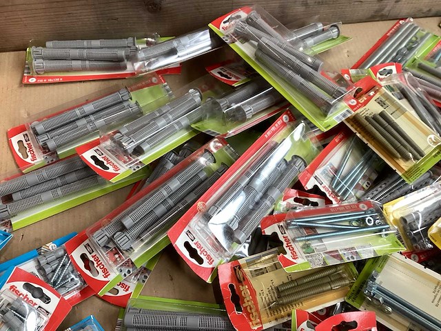 Fischer mix kavel diverse bevestigingsmaterialen (172x) - afbeelding 4 van  7