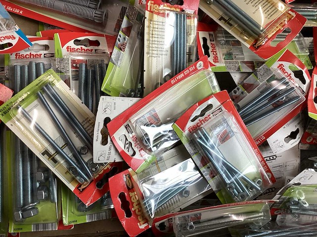 Fischer mix kavel diverse bevestigingsmaterialen (172x) - afbeelding 5 van  7