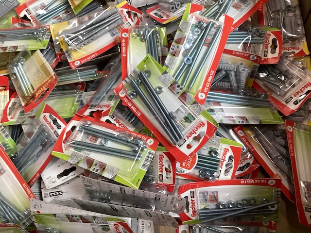 Fischer mix kavel diverse bevestigingsmaterialen (172x) - afbeelding 6 van  7