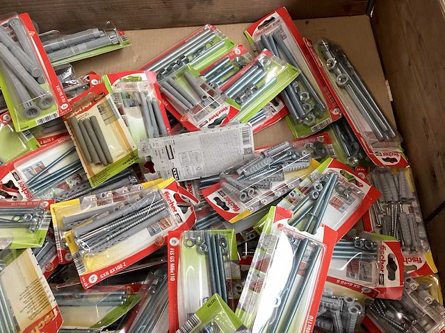 Fischer mix kavel diverse bevestigingsmaterialen (172x) - afbeelding 7 van  7