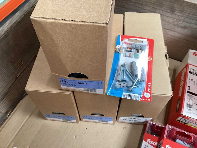 Fischer mix kavel diverse bevestigingsmaterialen (59x) - afbeelding 5 van  6