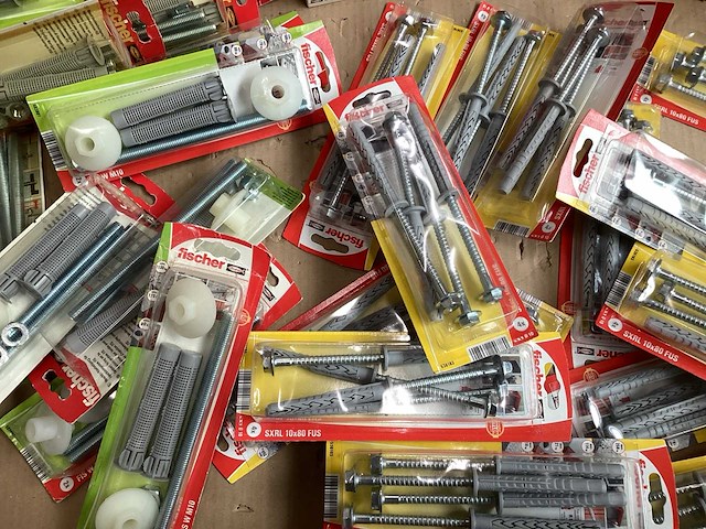 Fischer mix kavel diverse bevestigingsmaterialen (70x) - afbeelding 3 van  4