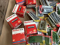 Fischer mix kavel diverse bevestigingsmaterialen (72x) - afbeelding 2 van  6