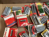 Fischer mix kavel diverse bevestigingsmaterialen (72x) - afbeelding 3 van  6