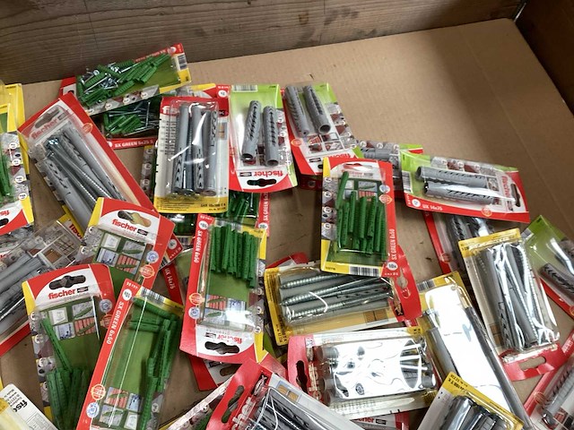 Fischer mix kavel diverse bevestigingsmaterialen (72x) - afbeelding 4 van  6