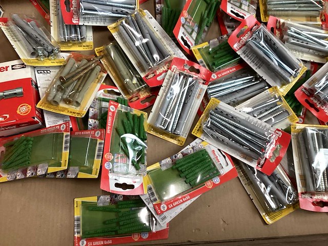 Fischer mix kavel diverse bevestigingsmaterialen (72x) - afbeelding 6 van  6