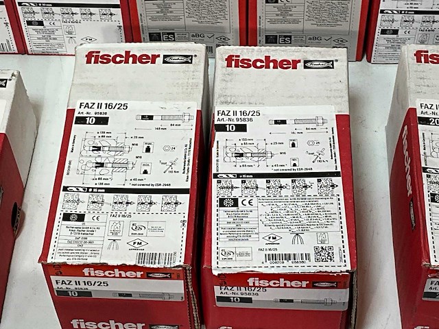 Fischer partij diverse bevestigingsmaterialen (20x) - afbeelding 3 van  17