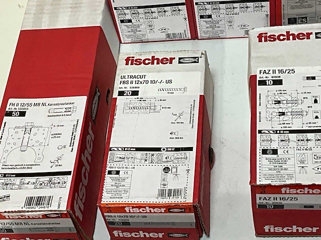 Fischer partij diverse bevestigingsmaterialen (20x) - afbeelding 4 van  17
