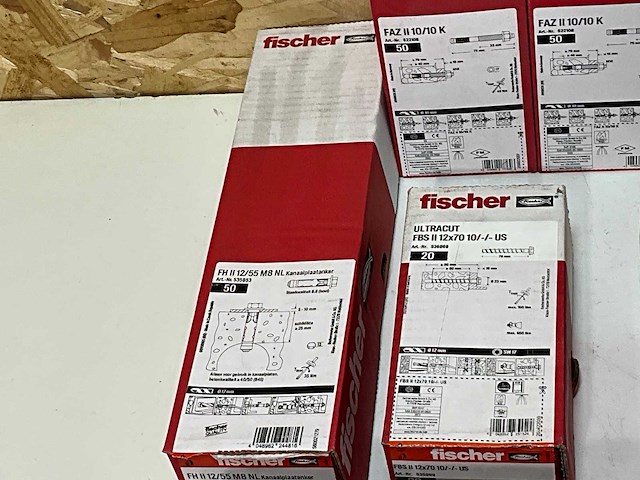 Fischer partij diverse bevestigingsmaterialen (20x) - afbeelding 5 van  17
