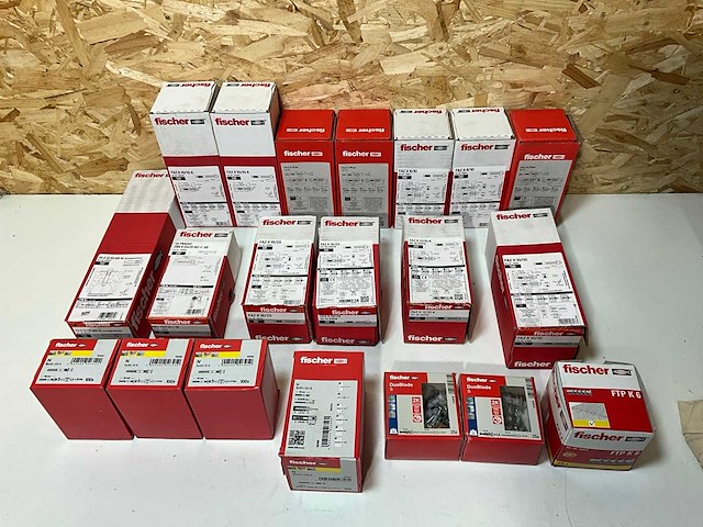 Fischer partij diverse bevestigingsmaterialen (20x) - afbeelding 12 van  17