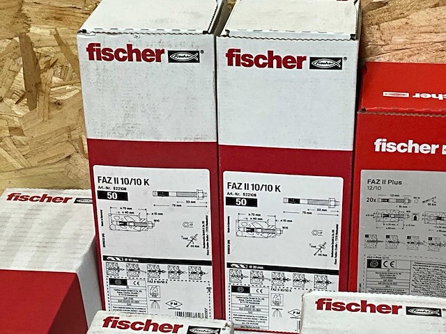 Fischer partij diverse bevestigingsmaterialen (20x) - afbeelding 13 van  17