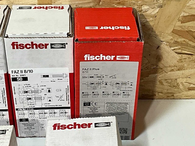 Fischer partij diverse bevestigingsmaterialen (20x) - afbeelding 16 van  17