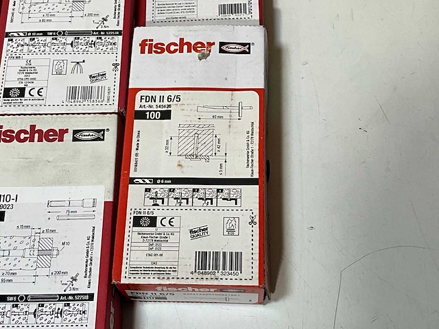 Fischer partij diverse bevestigingsmaterialen - afbeelding 3 van  11