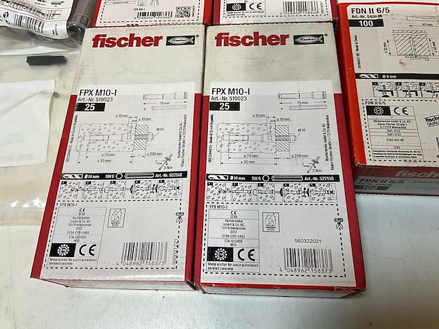 Fischer partij diverse bevestigingsmaterialen - afbeelding 8 van  11