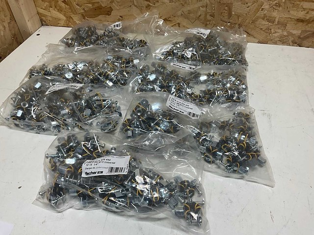 Fischer pijpbeugel universeel frs-l 12 - 15 m8/m10 (175x) - afbeelding 2 van  6