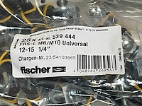 Fischer pijpbeugel universeel frs-l 12 - 15 m8/m10 (175x) - afbeelding 6 van  6