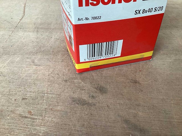 Fischer plug met schroef , doos 50 st (28x) - afbeelding 4 van  5