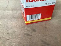 Fischer plug met schroef , doos 50 st (28x) - afbeelding 4 van  5