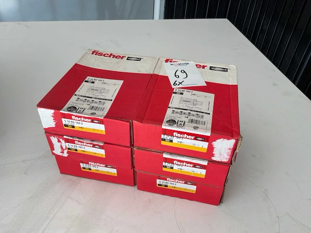 Fischer s10 rs 160z slagpluggen 50x (6x) - afbeelding 1 van  3