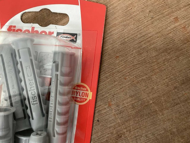 Fischer sx 10x50 k nylon plug, blister 10 stuks (175x) - afbeelding 2 van  4