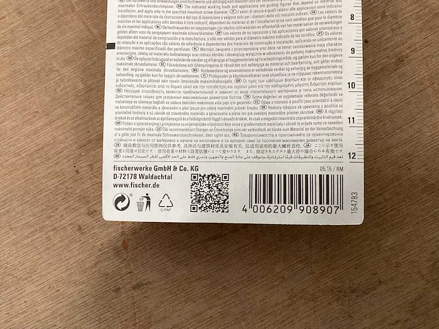 Fischer sx 10x50 k nylon plug, blister 10 stuks (175x) - afbeelding 4 van  4