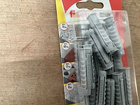 Fischer sx 8x40 nylon plug, blister 20 stuks (60x) - afbeelding 3 van  3