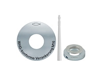 Fischer whg set gecoat beton m8 voor verankering en afdichting - afbeelding 1 van  3