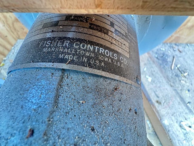 Fisher controls - pneumatische regelklep - afbeelding 5 van  5