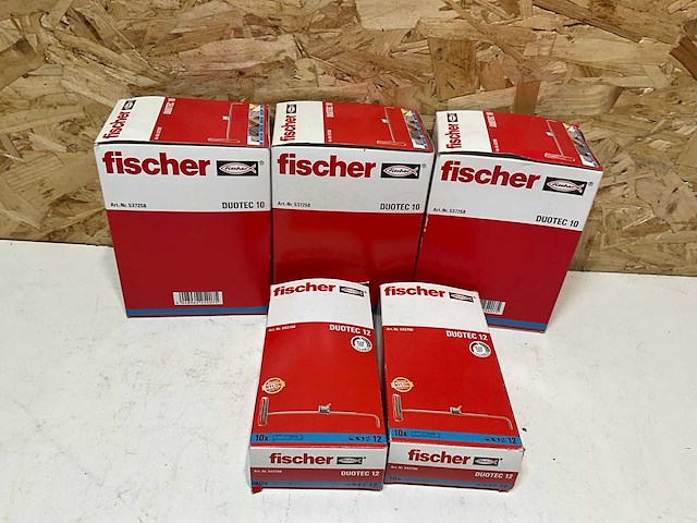 Fisher duotec 10 & 12 bevestigingsmateriaal (5x) - afbeelding 2 van  5