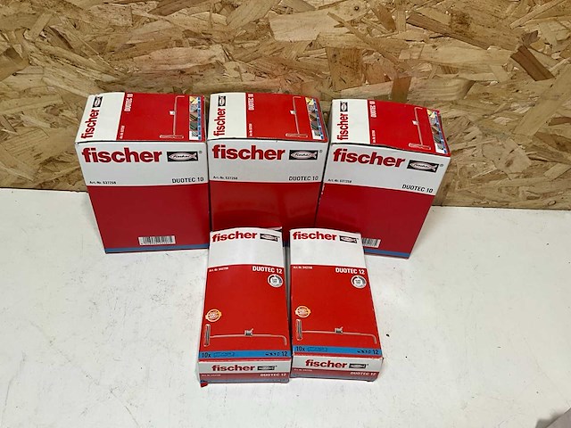 Fisher duotec 10 & 12 bevestigingsmateriaal (5x) - afbeelding 3 van  5