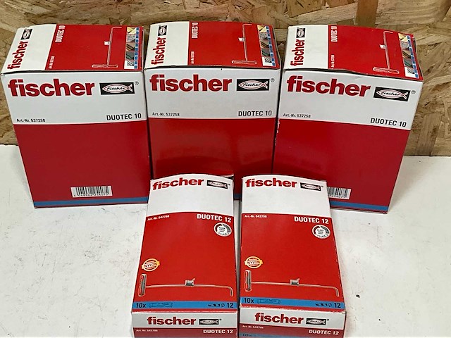 Fisher duotec 10 & 12 bevestigingsmateriaal (5x) - afbeelding 4 van  5