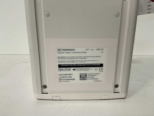 Fisher & paykel - neopuff - beademingstoestel - afbeelding 2 van  2