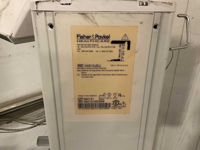 Fisher & paykel radiant warmer - afbeelding 6 van  6