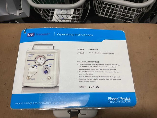 Fisher & paykel rd900 neopuff infant t-piece resuscitator - afbeelding 5 van  5