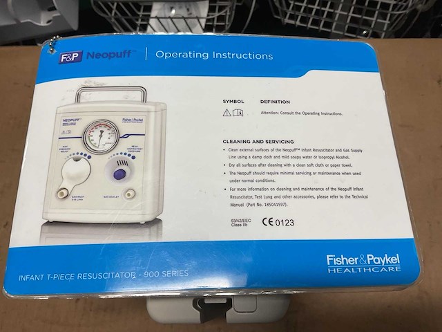 Fisher & paykel rd900 neopuff infant t-piece resuscitator - afbeelding 5 van  5
