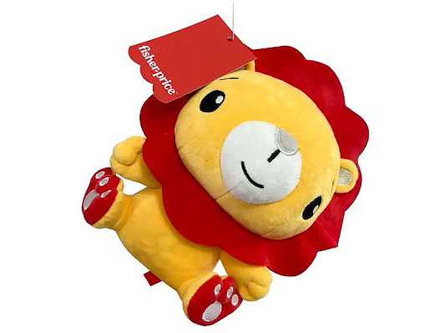 Fisher price cffd1002 lew knuffel - 20cm (21x) - afbeelding 1 van  3