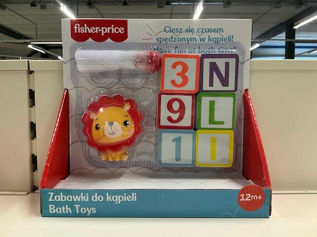Fisher-price letters en cijfers badspeelgoed (6x) - afbeelding 2 van  4