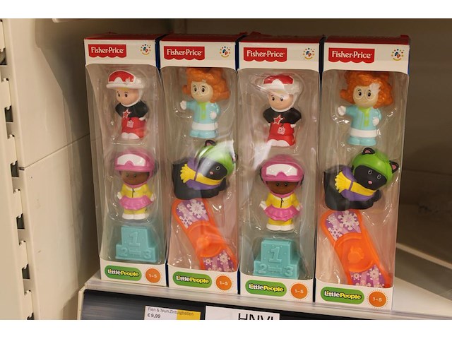 Fisher price little people in twee uitvoeringen, in vier verpakkingen. - afbeelding 1 van  1