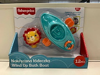 Fisher-price opwindbare paddle boot (leeuw) badspeelgoed (8x) - afbeelding 2 van  4
