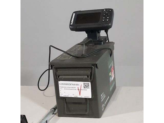 Fishfinder set, lowrance, hook 4x - afbeelding 2 van  11