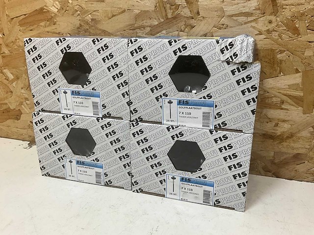 Fisprofi golfplaatbout 7x110 (100x) - afbeelding 1 van  6
