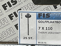 Fisprofi golfplaatbout 7x110 (100x) - afbeelding 6 van  6